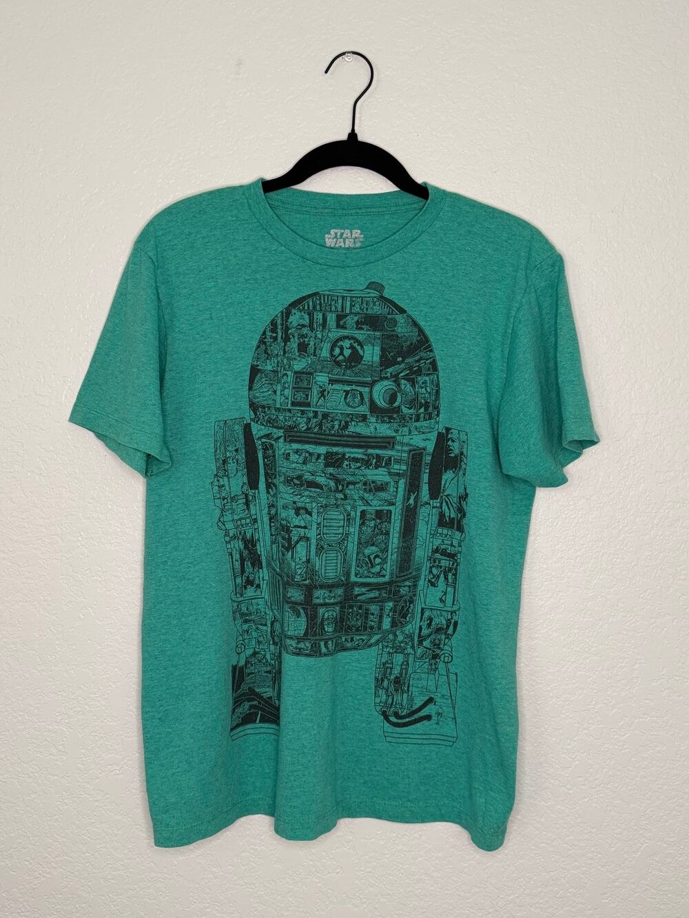 Star Wars Fifth Sun Green R2‑D2 Graphic Tee – Size Medium